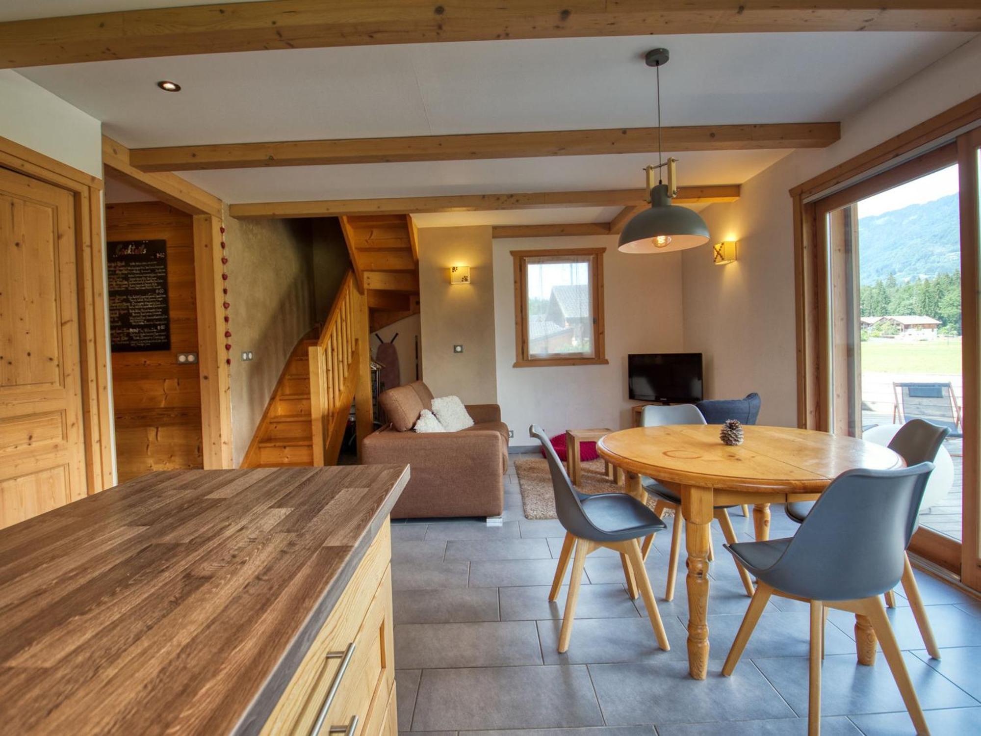 Duplex 2 Chambres Avec Grande Terrasse, Animaux Acceptes, A Samoens - Fr-1-642-77 エクステリア 写真