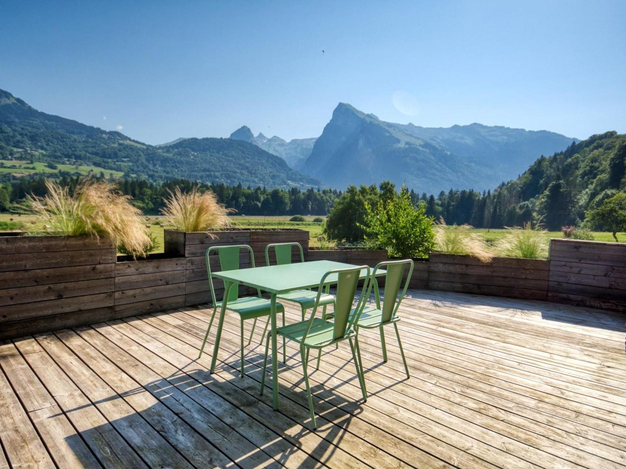 Duplex 2 Chambres Avec Grande Terrasse, Animaux Acceptes, A Samoens - Fr-1-642-77 エクステリア 写真